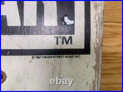 Vintage 1987 VISION Skateboard Deck