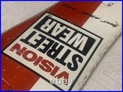 Vintage 1987 VISION Skateboard Deck Vintage 1987 VISION Skateboard Deck