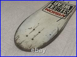 Vintage 1987 VISION Skateboard Deck Vintage 1987 VISION Skateboard Deck
