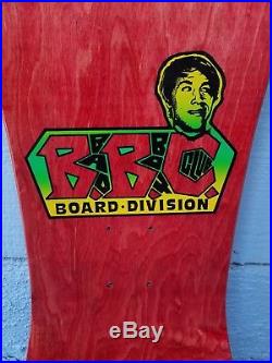 Vintage 1988 BBC Bryan Bryan Pennington NOS Skateboard