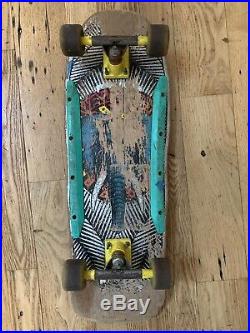 Vintage 1988 Powell Peralta Mike Vallely Elephant Bones Gordon Skateboard