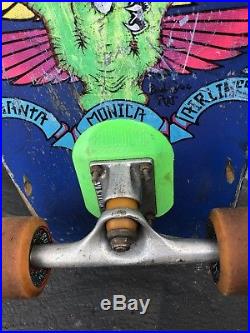 Vintage 1988 Santa Monica Airlines Natas Rare Skateboard