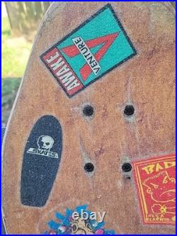 Vintage 1988 Zorlac Donny Myhre Skateboard Deck Venture Trucks G&S Odi Metallica