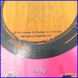 Vintage 1989 Back To The Future II Skateboard Valterra Universal Studios 80s