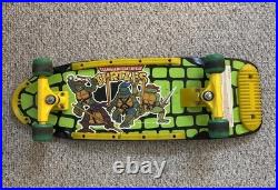 Vintage 1989 Mirage Studios Teenage Mutant Ninja Turtles Skateboard