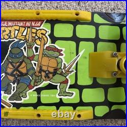 Vintage 1989 Mirage Studios Teenage Mutant Ninja Turtles Skateboard