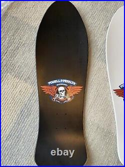 Vintage 1989 NOS Powell Peralta Steve Saiz Skateboard Deck Black OG