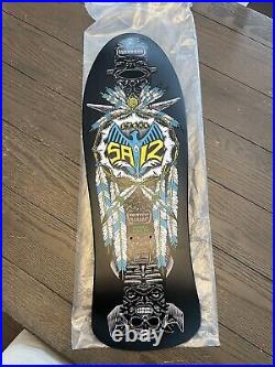 Vintage 1989 NOS Powell Peralta Steve Saiz Skateboard Deck Black OG