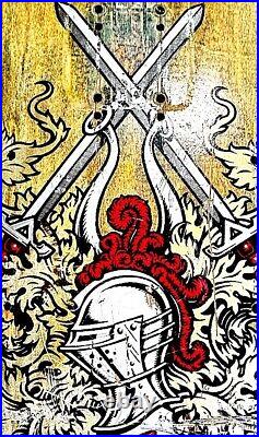 Vintage 1989 Santa Cruz Soren Aaby Skateboard Deck