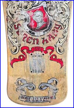 Vintage 1989 Santa Cruz Soren Aaby Skateboard Deck
