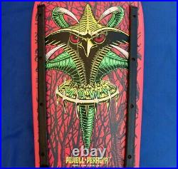 Vintage 1989 Tony Hawk Powell Peralta Claw Red Skateboard deck Full Size Rare