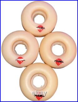 Vintage 1990 POWELL RADIALS 50MM 97a Skateboard Wheels Bearing Cover's