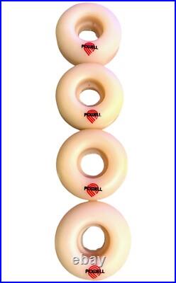 Vintage 1990 POWELL RADIALS 50MM 97a Skateboard Wheels Bearing Cover's