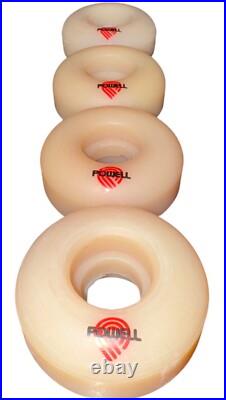 Vintage 1990 POWELL RADIALS 50MM 97a Skateboard Wheels Bearing Cover's