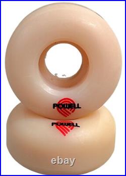 Vintage 1990 POWELL RADIALS 50MM 97a Skateboard Wheels Bearing Cover's