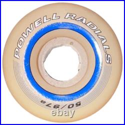 Vintage 1990 POWELL RADIALS 50MM 97a Skateboard Wheels Bearing Cover's