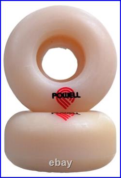 Vintage 1990 POWELL RADIALS 50MM 97a Skateboard Wheels Bearing Cover's