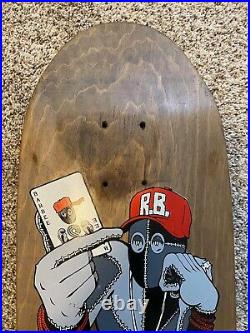 Vintage 1990 Powell Peralta Ray Barbee Hydrant skateboard deck Natas Hawk OG