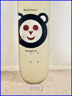 Vintage 1995 Planet Earth Brian Howard Skateboard Deck 7.5 x 31.5 Vintage 1995 Planet Earth Brian Howard Skateboard Deck 7.5 x 31.5