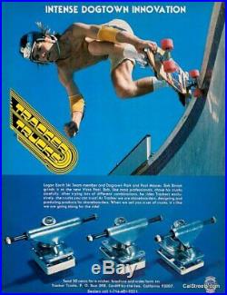 Vintage 1st gen Tracker FulTrack Skateboard Trucks FullTracks for G&S Logan Sims