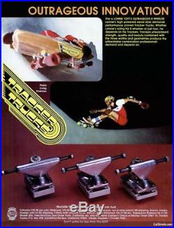 Vintage 1st gen Tracker FulTrack Skateboard Trucks FullTracks for G&S Logan Sims