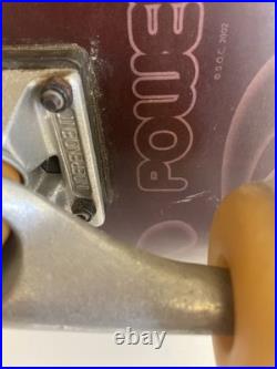 Vintage 2000 Powell Peralta Hot Rod Flames Skateboard Deck 9 x 33.25 Brown/Purp Vintage 2000 Powell Peralta Hot Rod Flames Skateboard Deck 9 x 33.25 Brown/Purp