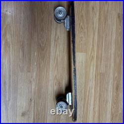 Vintage 50's-60's Wooden Wood Early Skateboard Sidewalk Surfer Metal Wheels Vintage 50's-60's Wooden Wood Early Skateboard Sidewalk Surfer Metal Wheels