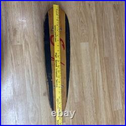 Vintage 50's-60's Wooden Wood Early Skateboard Sidewalk Surfer Metal Wheels Vintage 50's-60's Wooden Wood Early Skateboard Sidewalk Surfer Metal Wheels