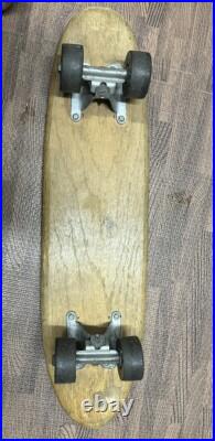 Vintage 60's Hobie Super Surfer Skateboard With Clay Wheels