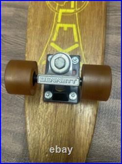 Vintage 70's Duraflex World Competition Skateboard Bennett Trucks Original