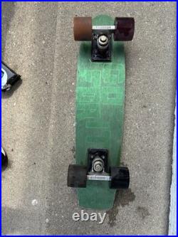 Vintage 70's GT Grentech Aluminum Metal Skateboard 23.25 x 5.58 Original