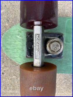 Vintage 70's GT Grentech Aluminum Metal Skateboard 23.25 x 5.58 Original