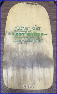 Vintage 70's Never Flex Easy Wider Skateboard 8 Wheeler Skateboard Undrilled Vintage 70's Never Flex Easy Wider Skateboard 8 Wheeler Skateboard Undrilled