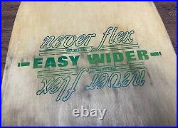Vintage 70's Never Flex Easy Wider Skateboard 8 Wheeler Skateboard Undrilled Vintage 70's Never Flex Easy Wider Skateboard 8 Wheeler Skateboard Undrilled