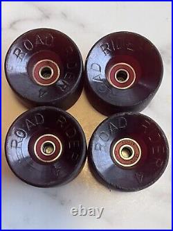 Vintage 70's Road Rider 4 Skateboard Wheels Set of 4 Lightly used