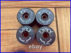 Vintage 70's Sims Pure Juice Competition Skateboard Wheels set of 4 Vintage 70's Sims Pure Juice Competition Skateboard Wheels set of 4