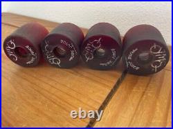 Vintage 70's Sims Pure Juice Competition Skateboard Wheels set of 4 Vintage 70's Sims Pure Juice Competition Skateboard Wheels set of 4