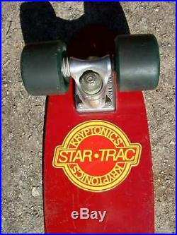 Vintage 70's Skateboard Gordon & Smith Fibreflex Steve Cathy Gull Wing Star Trac