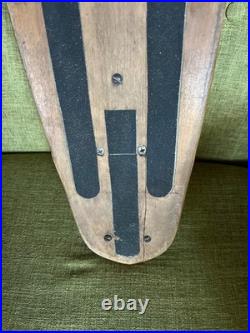 Vintage 70's Skateboard Tunnel Deck Brewer Trucks Red Kryptonics 60mm