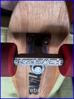 Vintage 70's Skateboard Tunnel Deck Brewer Trucks Red Kryptonics 60mm