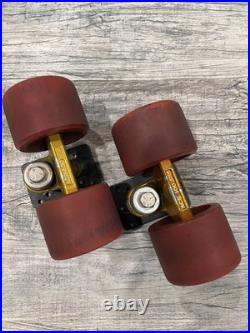 Vintage 70s ACS 500 Skateboard Trucks Kryptonic Wheels Sims Logan Earth G&S