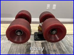 Vintage 70s ACS 500 Skateboard Trucks Kryptonic Wheels Sims Logan Earth G&S