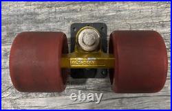 Vintage 70s ACS 500 Skateboard Trucks Kryptonic Wheels Sims Logan Earth G&S