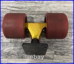 Vintage 70s ACS 500 Skateboard Trucks Kryptonic Wheels Sims Logan Earth G&S