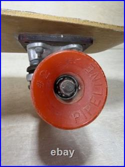 Vintage 70s Banzai Gold Aluminum Skateboard Rare