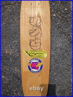 Vintage 70s G&S Warp Tail Skateboard Deck Peralta 2 USA OG Gordon And Smith