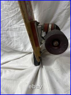 Vintage 70s Gordon and Smith G&S Fiberflex Skateboard Oak St Trucks Road Rider 4