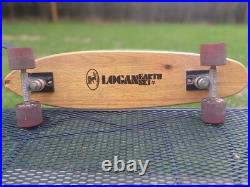 Vintage 70s Logan Earth Ski Skateboard Bennett Pro Trucks Sims Pure Juice Wheels
