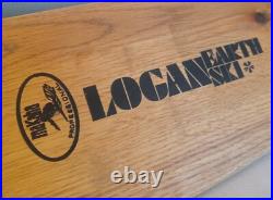 Vintage 70s Logan Earth Ski Skateboard Bennett Pro Trucks Sims Pure Juice Wheels