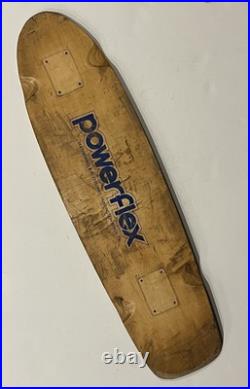Vintage 70s POWERFLEX Skateboard Deck
